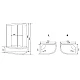 Заказать Душевая кабина 120x85x220 см Timo Lux T-7720 P R прозрачное в магазине сантехники Santeh-Crystal.ru