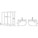 Заказать Душевая кабина 120x85x220 см Timo Comfort T-8802 R F матовое в магазине сантехники Santeh-Crystal.ru