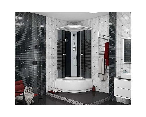 Купить Душевая кабина 90х90х215 см Niagara NG-7508-08 интимато в магазине сантехники Santeh-Crystal.ru