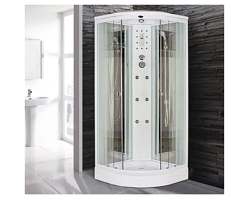 Купить Душевая кабина 100х100х220 см Niagara NG-702-01N интимато в магазине сантехники Santeh-Crystal.ru