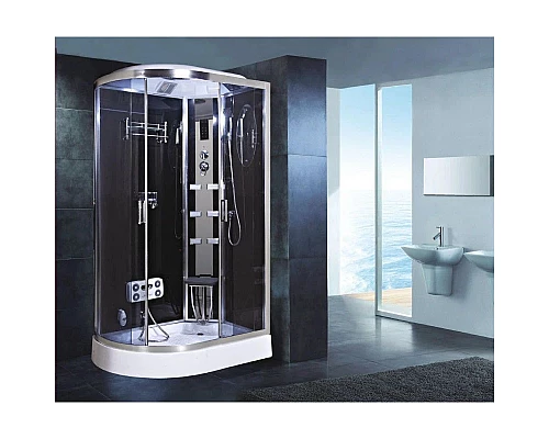 Заказать Душевая кабина 127х80х220 см Niagara NG-904-01R тонированное в магазине сантехники Santeh-Crystal.ru