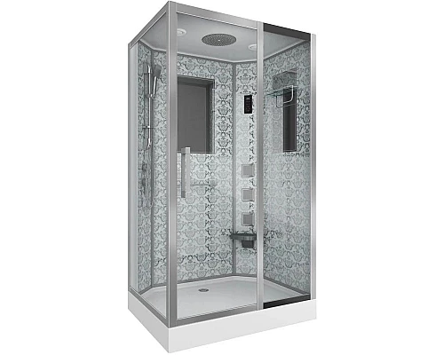 Купить Душевая кабина 120х90х220 см Niagara NG-7711WR прозрачное в магазине сантехники Santeh-Crystal.ru