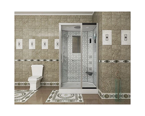 Купить Душевая кабина 120х90х220 см Niagara NG-7711WR прозрачное в магазине сантехники Santeh-Crystal.ru