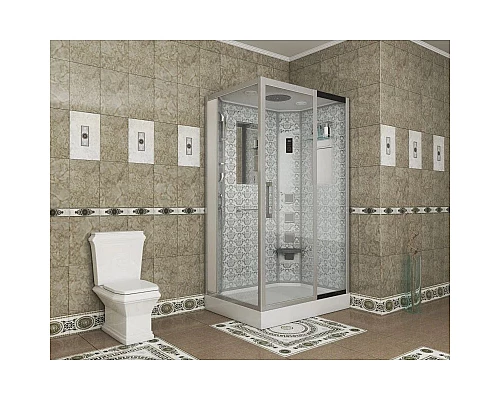 Купить Душевая кабина 120х90х220 см Niagara NG-7711WR прозрачное в магазине сантехники Santeh-Crystal.ru