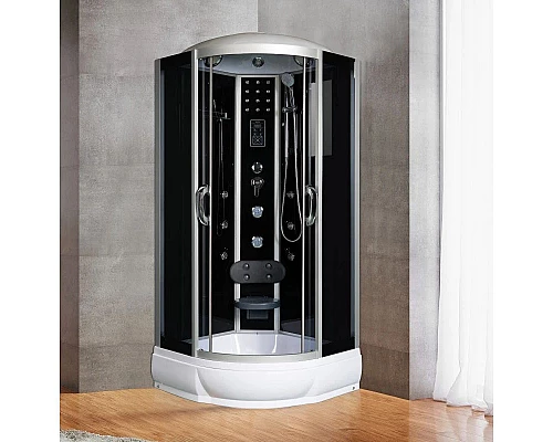 Купить Душевая кабина 100х100х217 River TEMZA 100/24 TH в магазине сантехники Santeh-Crystal.ru