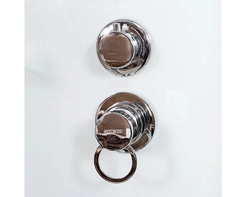 Купить Душевая кабина 80х80х208 см Deto D08 матовое в магазине сантехники Santeh-Crystal.ru