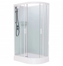 Душевая кабина 110x80x215 см Frank F411L White 411011 прозрачное