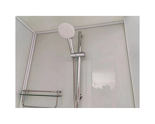 Приобрести Душевая кабина 90x90x220 см Frank F409/1 М White 20024 текстурное стекло в магазине сантехники Santeh-Crystal.ru