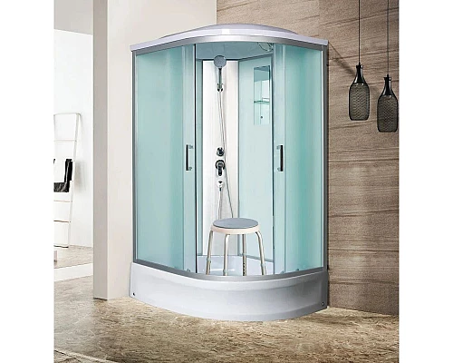 Заказать Душевая кабина 120х90х210 River DESNA 120/90/24 МТ L в магазине сантехники Santeh-Crystal.ru