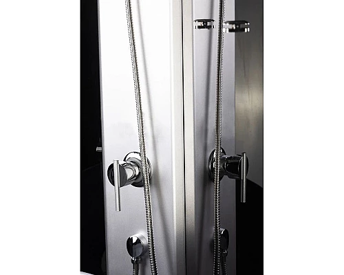 Заказать Душевая кабина 90х90х200 см Niagara E90/13/TN/BK тонированное в магазине сантехники Santeh-Crystal.ru