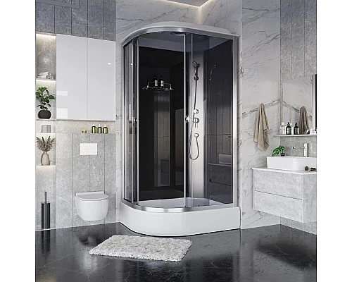 Заказать Душевая кабина 120х80х215 см Niagara E120/80/26R/TN тонированное в магазине сантехники Santeh-Crystal.ru