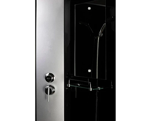Приобрести Душевая кабина 80х80х200 см Niagara NG-2507-14BK тонированное в магазине сантехники Santeh-Crystal.ru