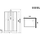 Заказать Душевая кабина 120х90х240 см Niagara NG-43295-14QBKTG матовое в магазине сантехники Santeh-Crystal.ru