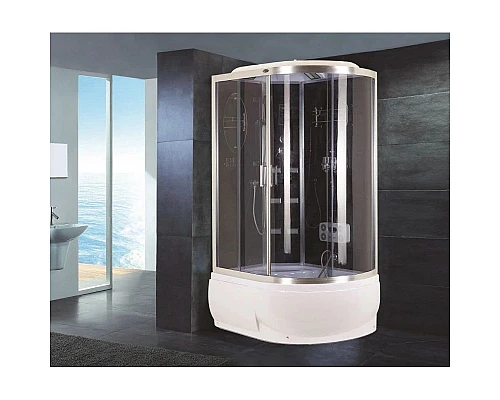 Заказать Душевая кабина 117х80х220 см Niagara NG-1910-01L тонированное в магазине сантехники Santeh-Crystal.ru