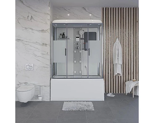 Заказать Душевая кабина 150х70х220 см Niagara NG-3150-01 интимато в магазине сантехники Santeh-Crystal.ru