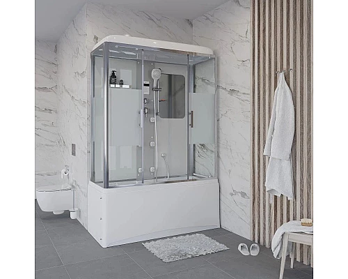 Заказать Душевая кабина 150х70х220 см Niagara NG-3150-01 интимато в магазине сантехники Santeh-Crystal.ru