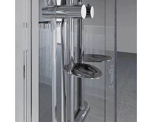 Заказать Душевая кабина 120х120х220 см Niagara NG-7012-01 интимато в магазине сантехники Santeh-Crystal.ru