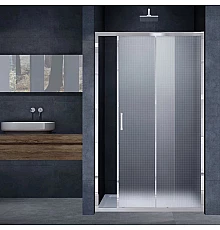 Душевая дверь 110 см Vincea Alpha VDS-3AL110MT текстурное