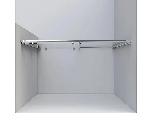 Душевая дверь 110 см Vincea Garda VDS-1G110CH шиншилла