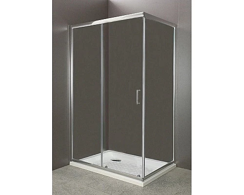 Заказать Душевой уголок 100х80 см BelBagno UNO-AH-1-100/80-C-Cr прозрачное в магазине сантехники Santeh-Crystal.ru