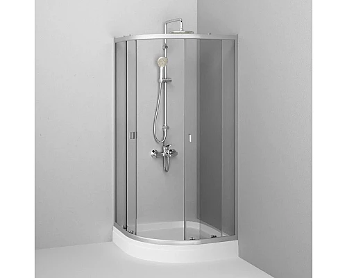 Приобрести Душевой уголок с поддоном 80x80 см AM.PM X-Joy W88E-205-080MT прозрачное в магазине сантехники Santeh-Crystal.ru