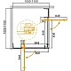 Заказать Душевой уголок 100-110х100-110 см Cezares SLIDER-A-2-100/110-C-Cr прозрачное в магазине сантехники Santeh-Crystal.ru