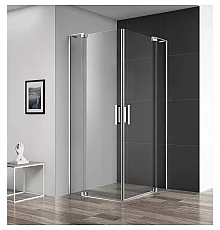 Душевой уголок 100-110х90-100 см Cezares SLIDER-AH-2-90/100-100/110-C-Cr прозрачное