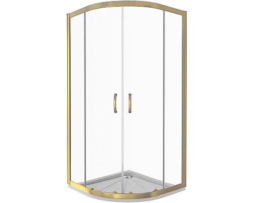 Приобрести Душевой уголок 80х80 см Good Door Jazz R-80-C-G прозрачное в магазине сантехники Santeh-Crystal.ru