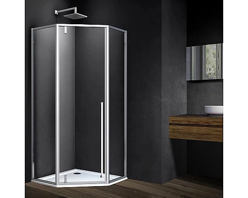 Душевой уголок 100x100 см Vincea Penta VSP-3P100CL прозрачное