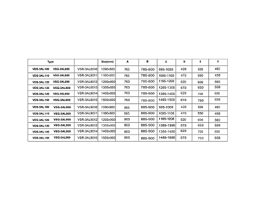 Душевой уголок 100x80 см Vincea Alpha VSR-3AL8010CL прозрачное