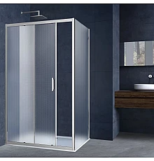 Душевой уголок 100x80 см Vincea Alpha VSR-3AL8010MT текстурное