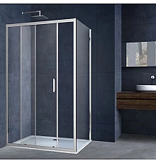 Душевой уголок 100x90 см Vincea Alpha VSR-3AL9010CL прозрачное