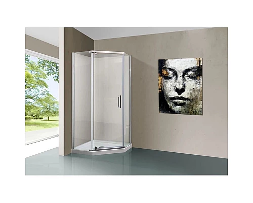 Душевой уголок 100x100 см Vincea Stresa VSP-1S100CL прозрачное