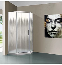 Душевой уголок 100x100 см Vincea Stresa VSP-1S100CH шиншилла