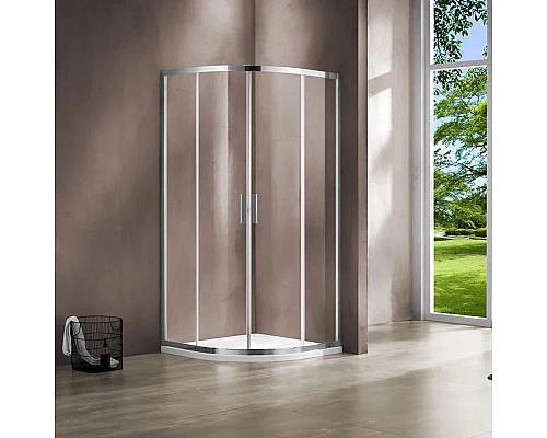 Душевой уголок 100x100 см Vincea Garda VSQ-1G100CL прозрачное