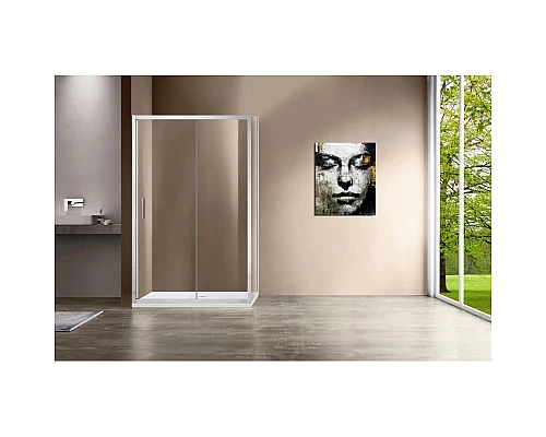 Душевой уголок 100x80 см Vincea Garda VSR-1G8010CL прозрачное