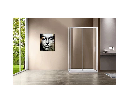 Душевой уголок 100x80 см Vincea Garda VSR-1G8010CL прозрачное