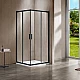 Душевой уголок 100x90 см Vincea Garda VSS-1G9010CLB прозрачное