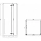 Купить Душевой уголок 89,4х88,5 см Abber Eins AG06099B прозрачное в магазине сантехники Santeh-Crystal.ru