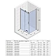 Приобрести Душевой уголок 137,7х77,7 см Riho Baltic B1203 G002041120 прозрачное в магазине сантехники Santeh-Crystal.ru