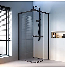 Душевой уголок 88,4х88,4 см Am.Pm X-Joy W94G-403-9090-BT прозрачное