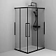 Купить Душевой уголок 117,8х77,8 см Am.Pm Func W84G-403-12080-BT прозрачное в магазине сантехники Santeh-Crystal.ru