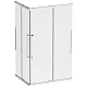 Заказать Душевой уголок 117,8х87,8 см Am.Pm Func W84G-403-12090-MT прозрачное в магазине сантехники Santeh-Crystal.ru
