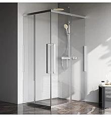 Душевой уголок 117,8х87,8 см Am.Pm Func W84G-403-12090-MT прозрачное