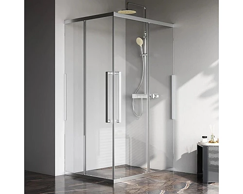 Заказать Душевой уголок 117,8х87,8 см Am.Pm Func W84G-403-12090-MT прозрачное в магазине сантехники Santeh-Crystal.ru