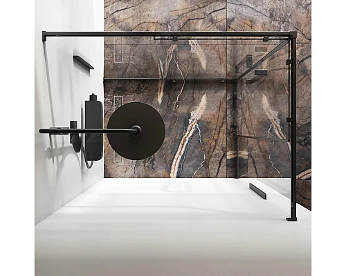 Приобрести Душевой уголок 117,8х87,8 см Am.Pm Func W84G-403-12090-BT прозрачное в магазине сантехники Santeh-Crystal.ru