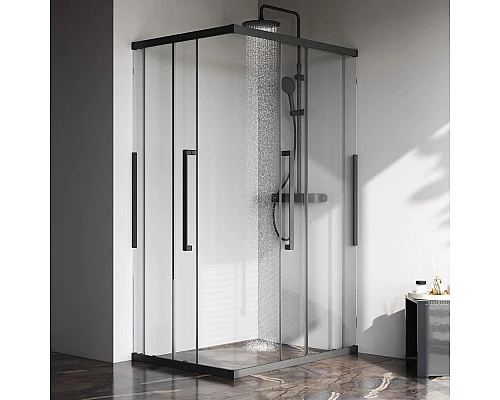 Приобрести Душевой уголок 117,8х87,8 см Am.Pm Func W84G-403-12090-BT прозрачное в магазине сантехники Santeh-Crystal.ru