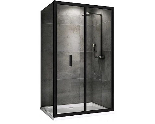 Приобрести Душевой уголок 120х85 см Abber Sonnenstrand AG07120B-S85B прозрачное в магазине сантехники Santeh-Crystal.ru