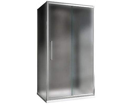 Купить Душевой уголок 100х50 см Abber Schwarzer Diamant AG30100MH-S50M-S50M матовое в магазине сантехники Santeh-Crystal.ru