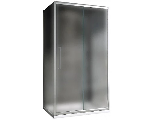 Купить Душевой уголок 110х60 см Abber Schwarzer Diamant AG30110MH-S60M-S60M матовое в магазине сантехники Santeh-Crystal.ru